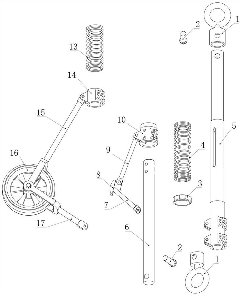 A pig roller type impact suppressor