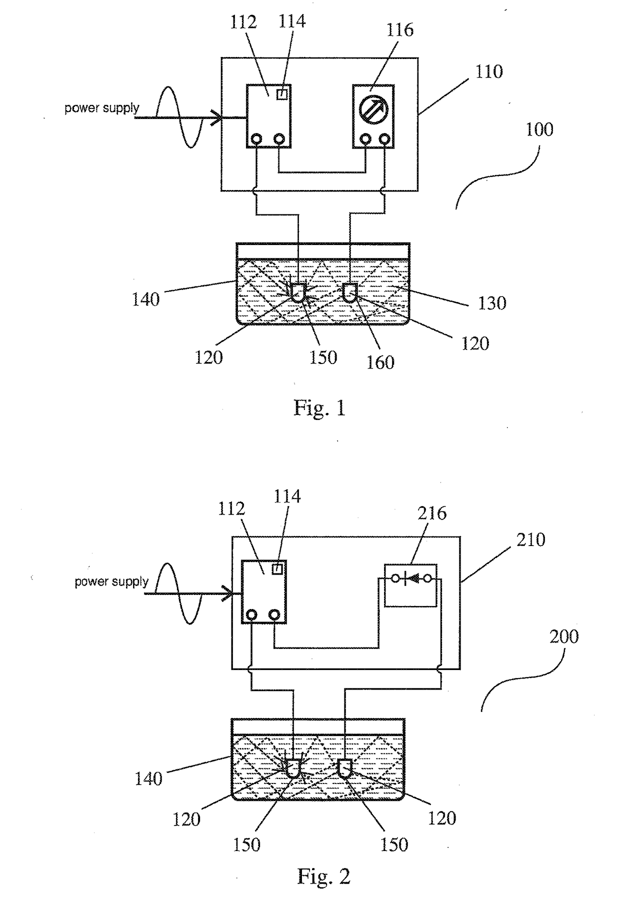 Method and system for applying superimposed time-varying frequency electromagnetic wave for corrosion protection of submerged and/or buried structures