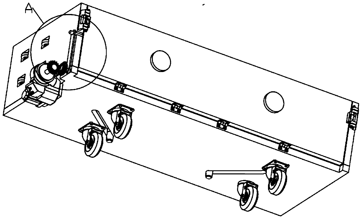 Fabricated building wallboard installing and positioning device