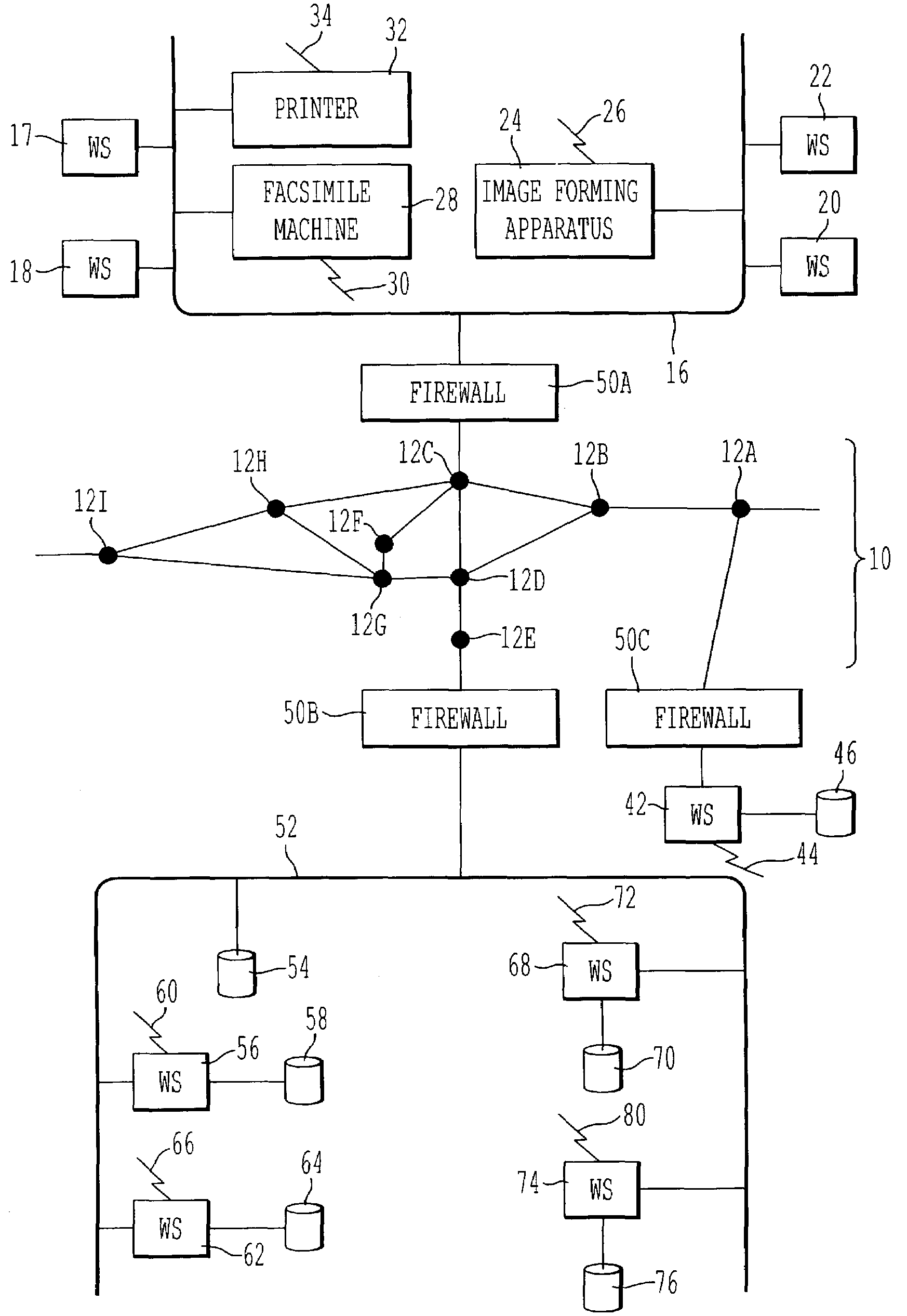 Method and system for using internal data structures for storing information related to remotely monitored devices