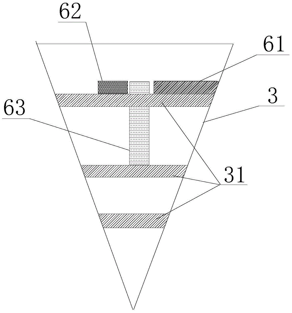 Three-component roadbed karst cave detection sensor and detection system