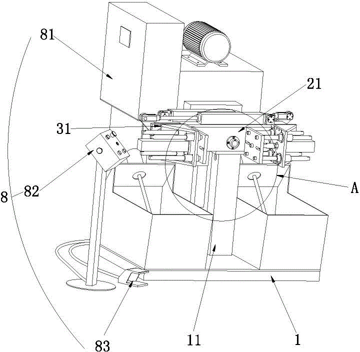 Metal pouring device and pouring method