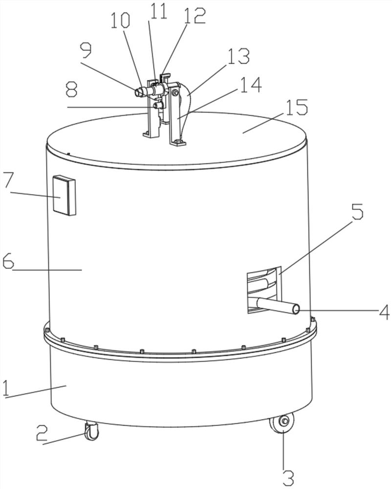 An intelligent fire fighting device