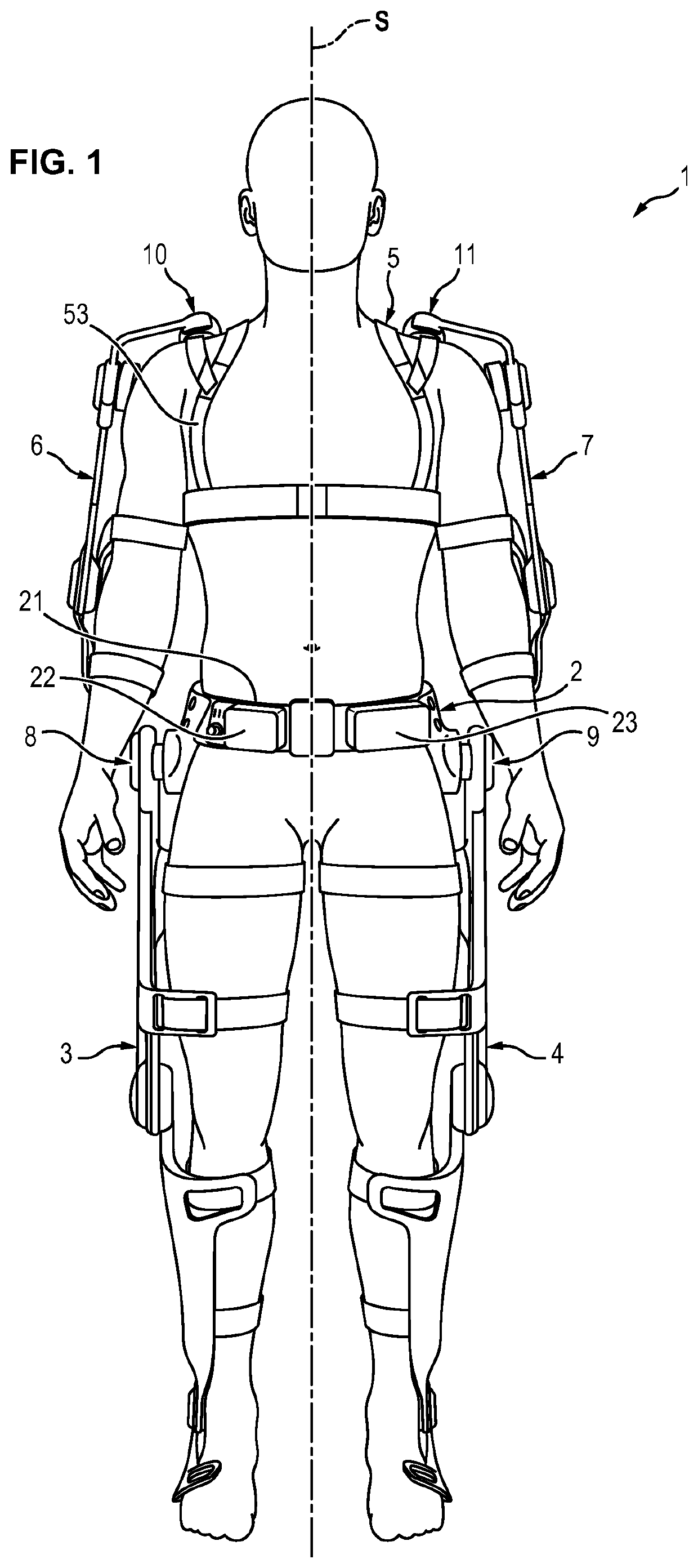 Exoskeleton structure