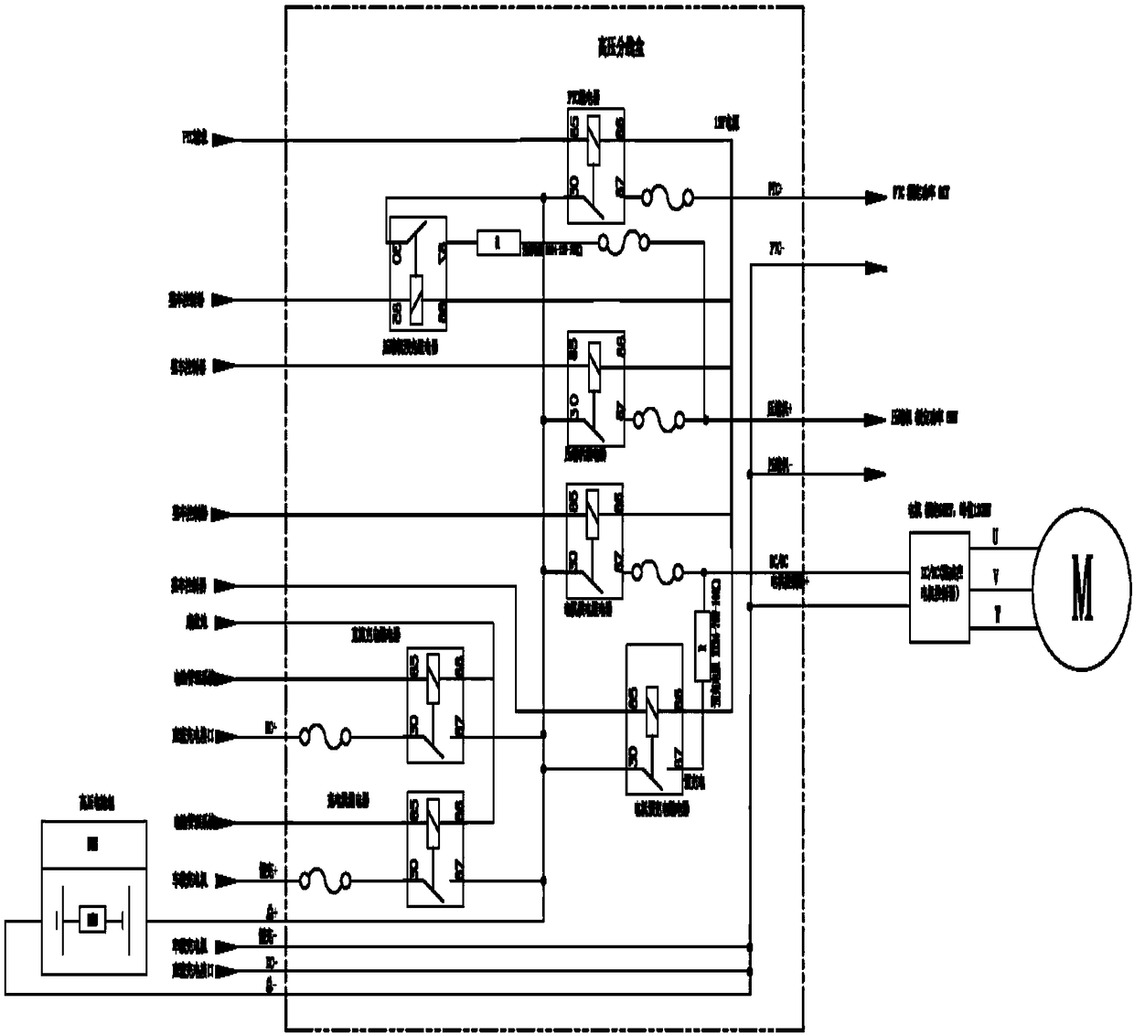 Method for preventing small storage battery from being fed when charging electric vehicle