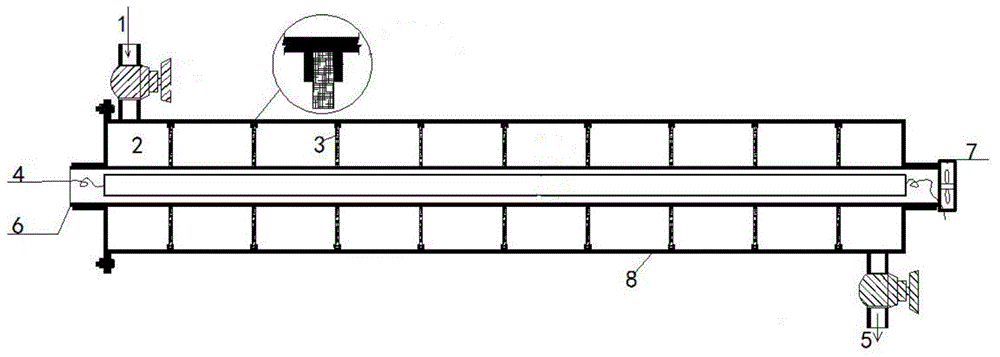 Photocatalytic disinfection reactor used for disinfecting reclaimed water and rainwater, photocatalysis material and preparation method thereof, application and application method thereof