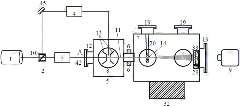 A Femtosecond Electron Diffraction Device Accelerated by Terahertz Driven Electron Pulses