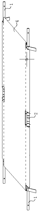 Portable quick assembling stretcher