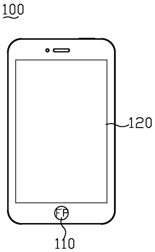 Embedded optical fingerprint recognition display device