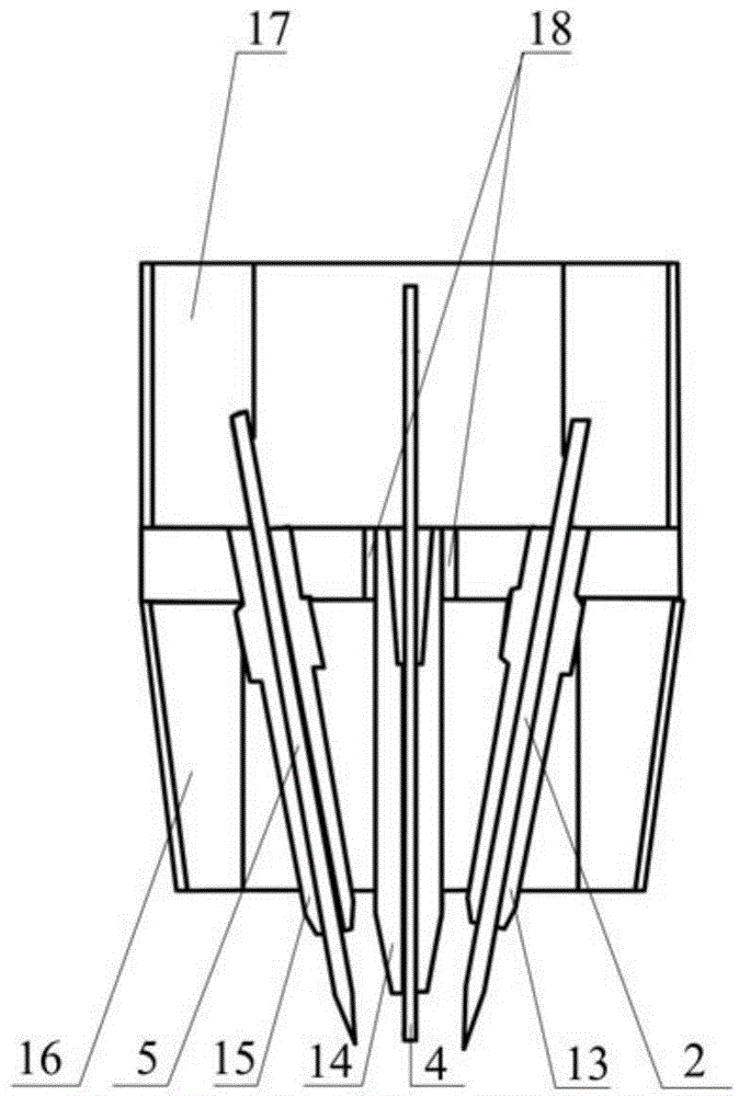 Controllable shunt double-tungsten electrode coupling electric arc welding gun device based on center filler wire and welding method thereof