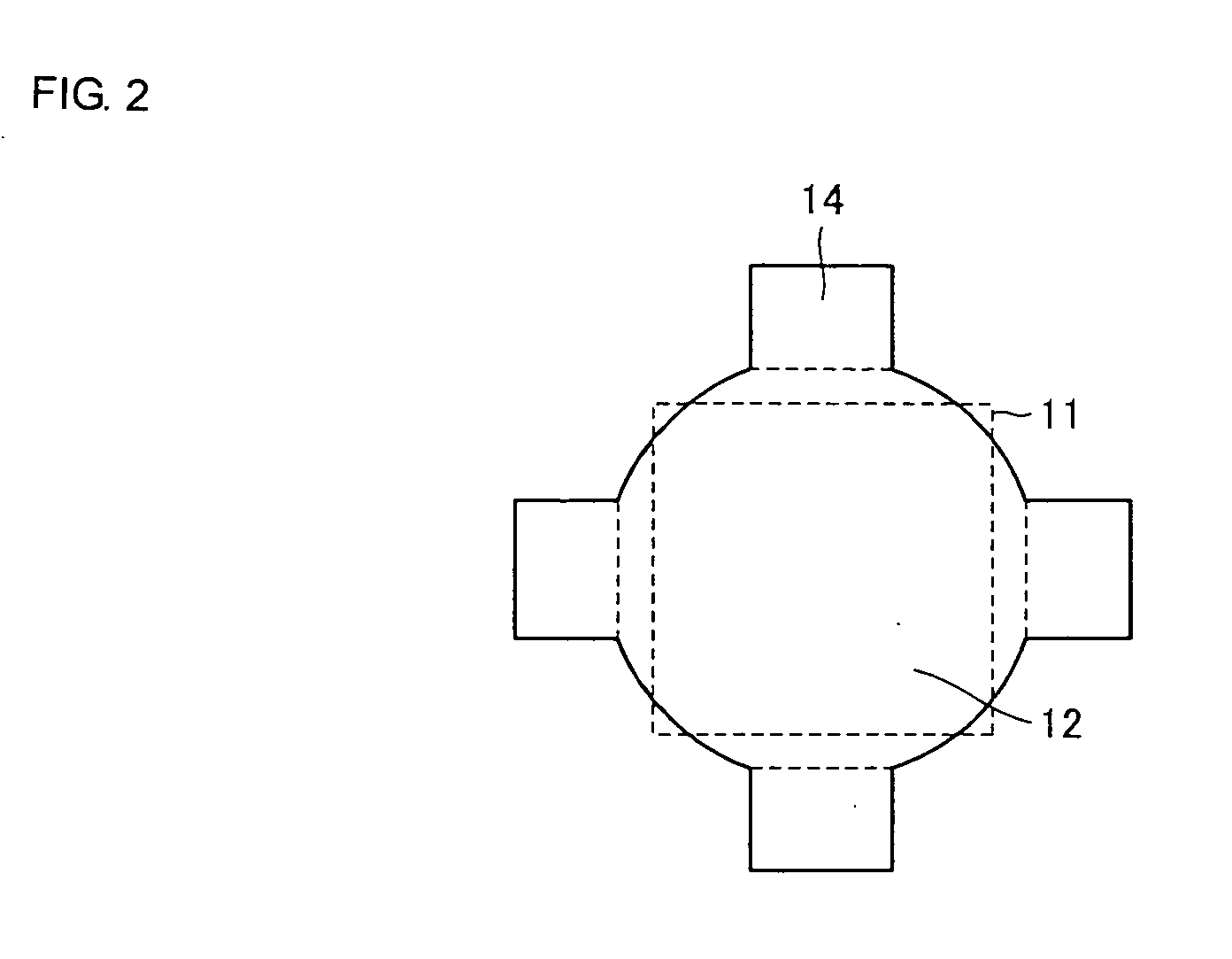 Capacity detection type sensor element