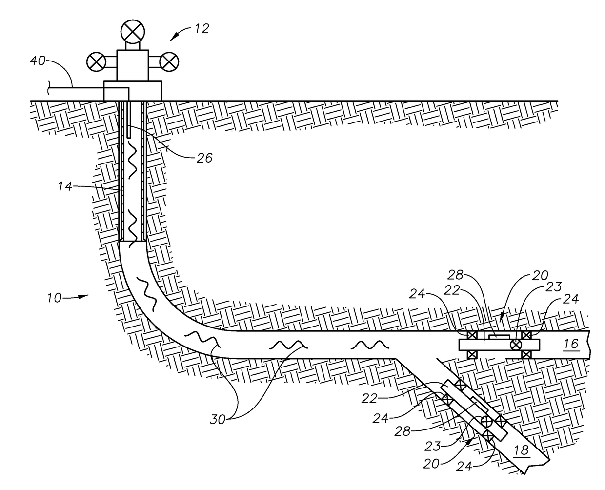 Method and apparatus for in-well wireless control using infrasound sources