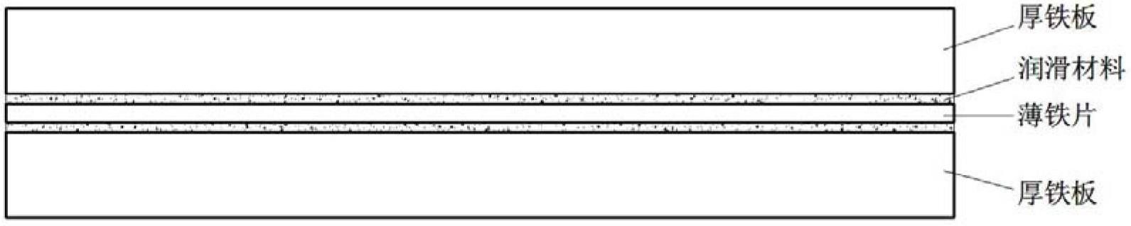 Preparation method for synchronously cold-rolling iron foil by using laminated method