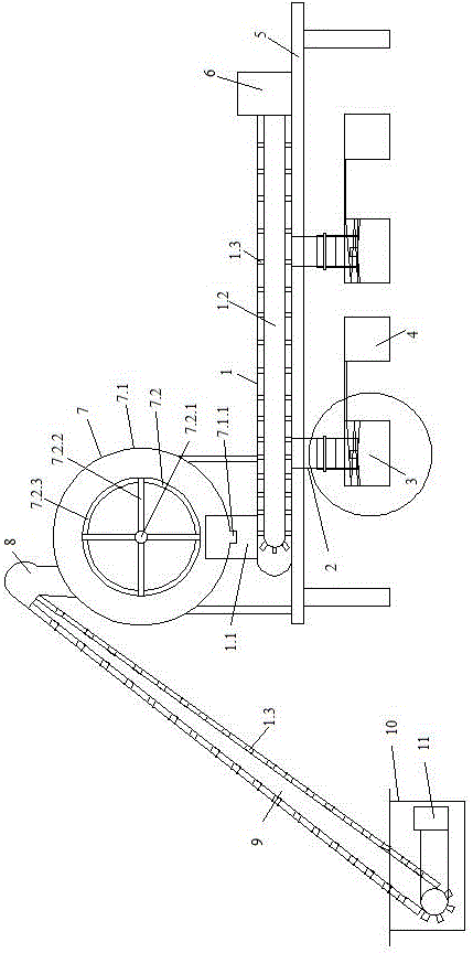 Automatic discharging device