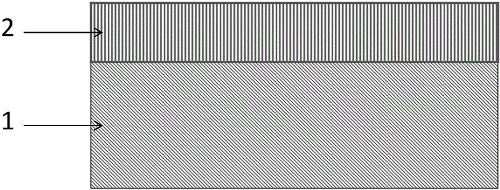 Nitride light emitting diode (LED) based on stress controlled electroplating and substrate transferring and fabrication method thereof