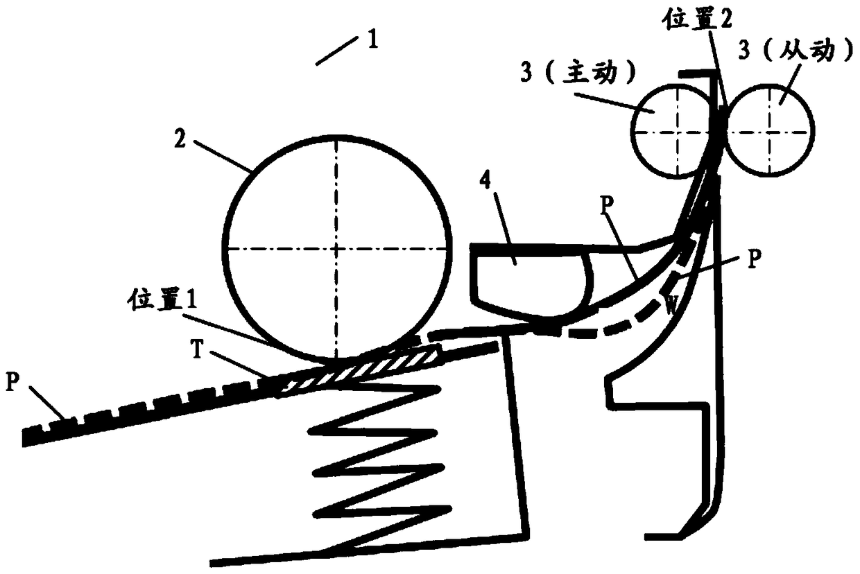 Paper feeding device and image forming apparatus including the paper feeding device