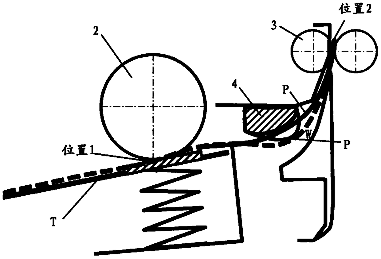 Paper feeding device and image forming apparatus including the paper feeding device