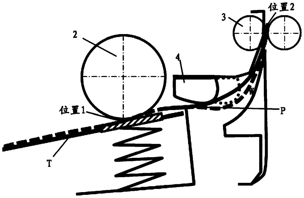 Paper feeding device and image forming apparatus including the paper feeding device