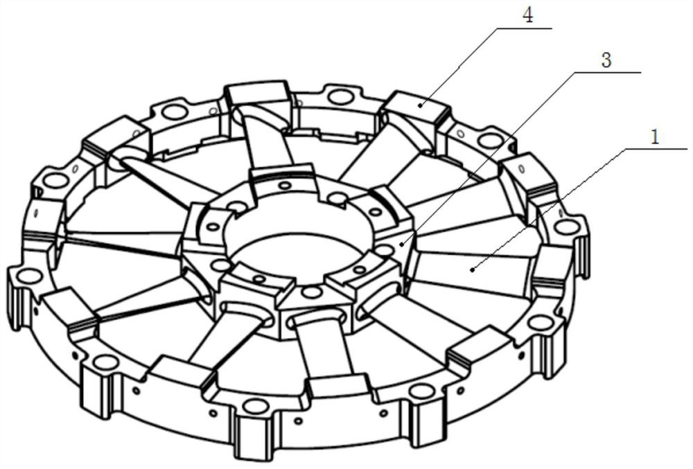 Motor and motor air cooling structure thereof