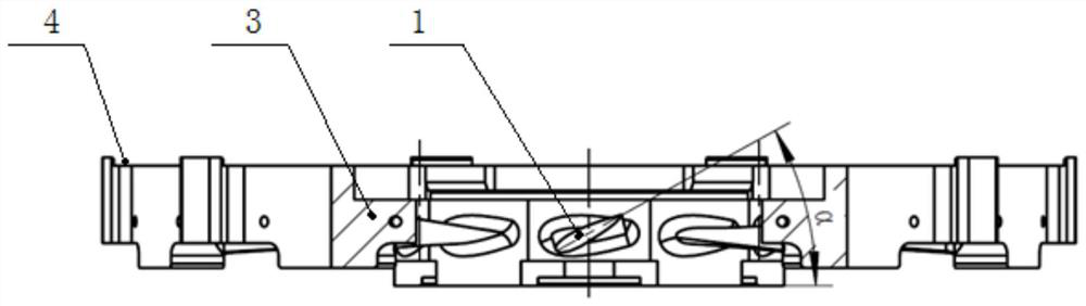 Motor and motor air cooling structure thereof