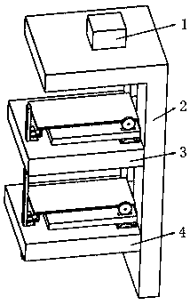 Building direct jump type escape device