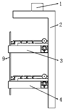 Building direct jump type escape device