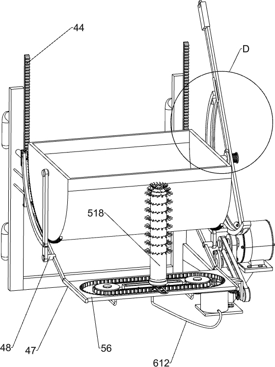 Feeding tank for animal husbandry, having washing function