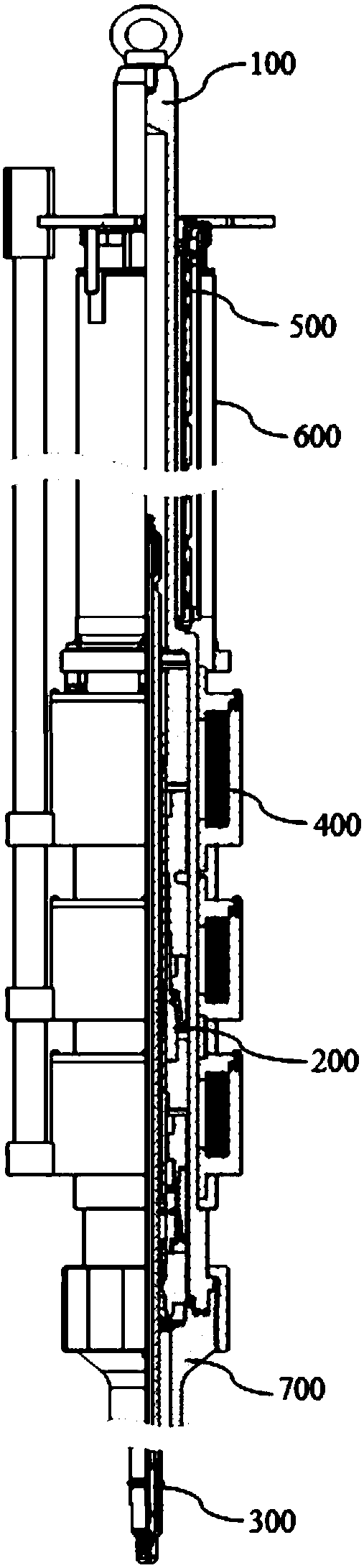 Driving mechanism for reactor control rod of nuclear power plant