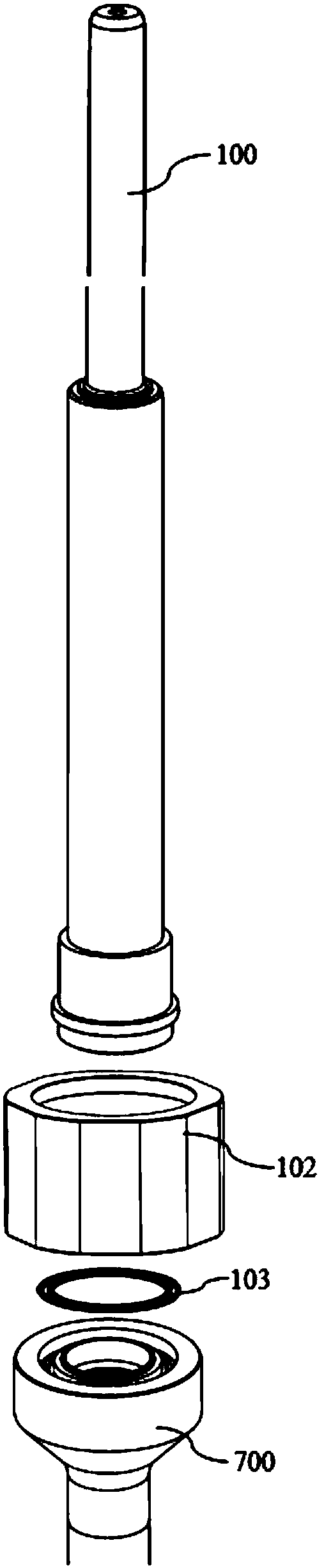 Driving mechanism for reactor control rod of nuclear power plant