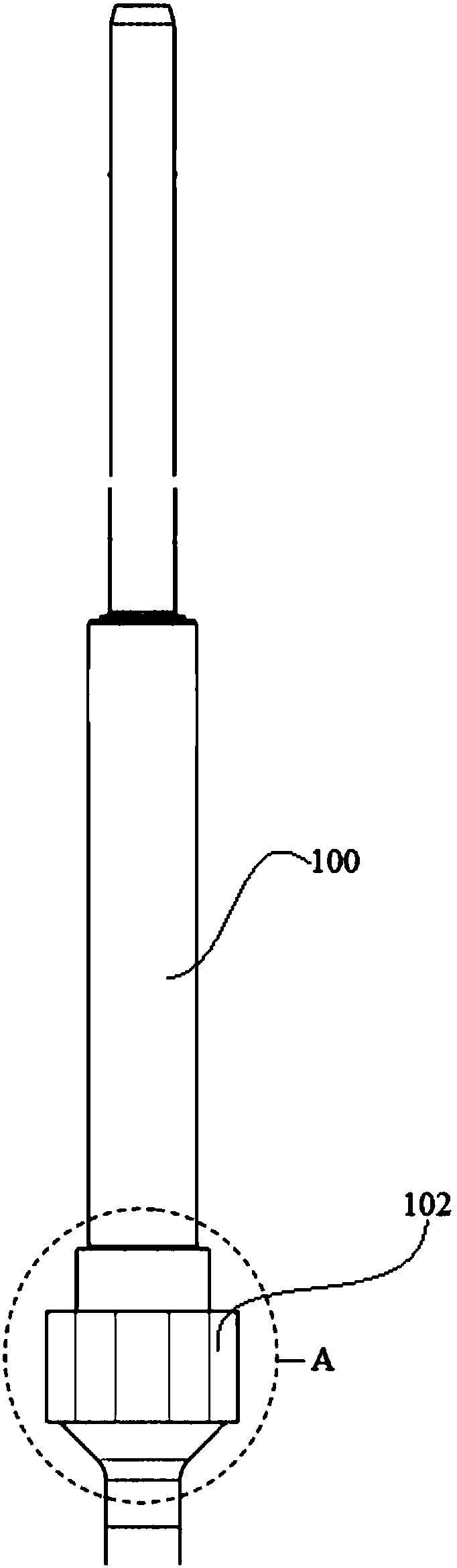 Driving mechanism for reactor control rod of nuclear power plant