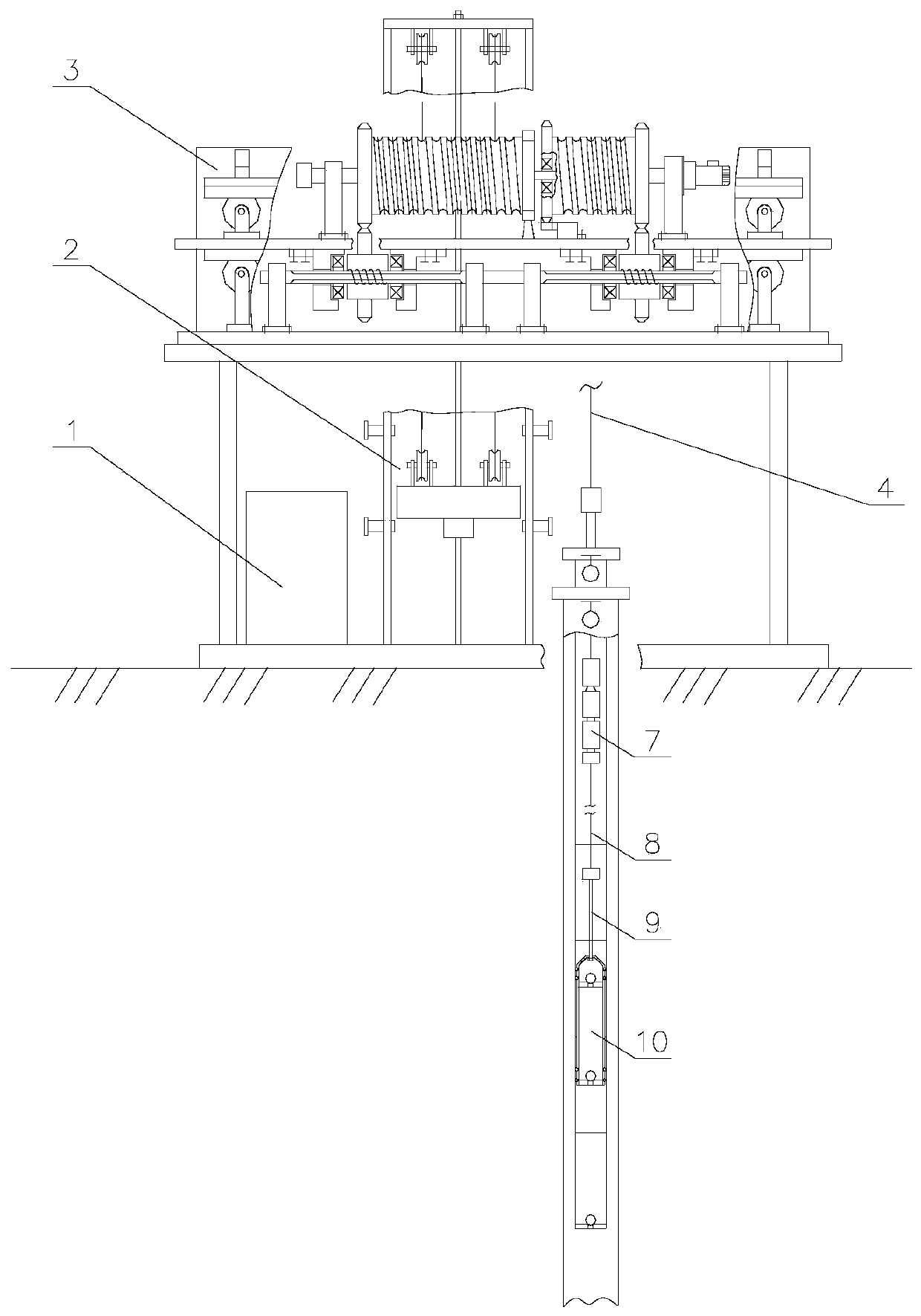 Intelligent super-long stroke pumping unit