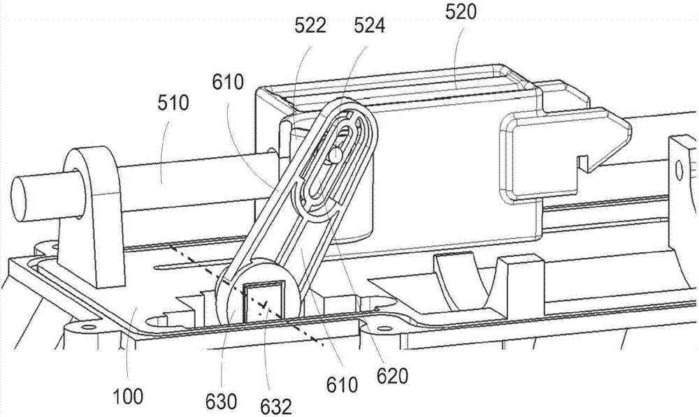 Position detection mechanism and drive-by-wire gear shifting actuator