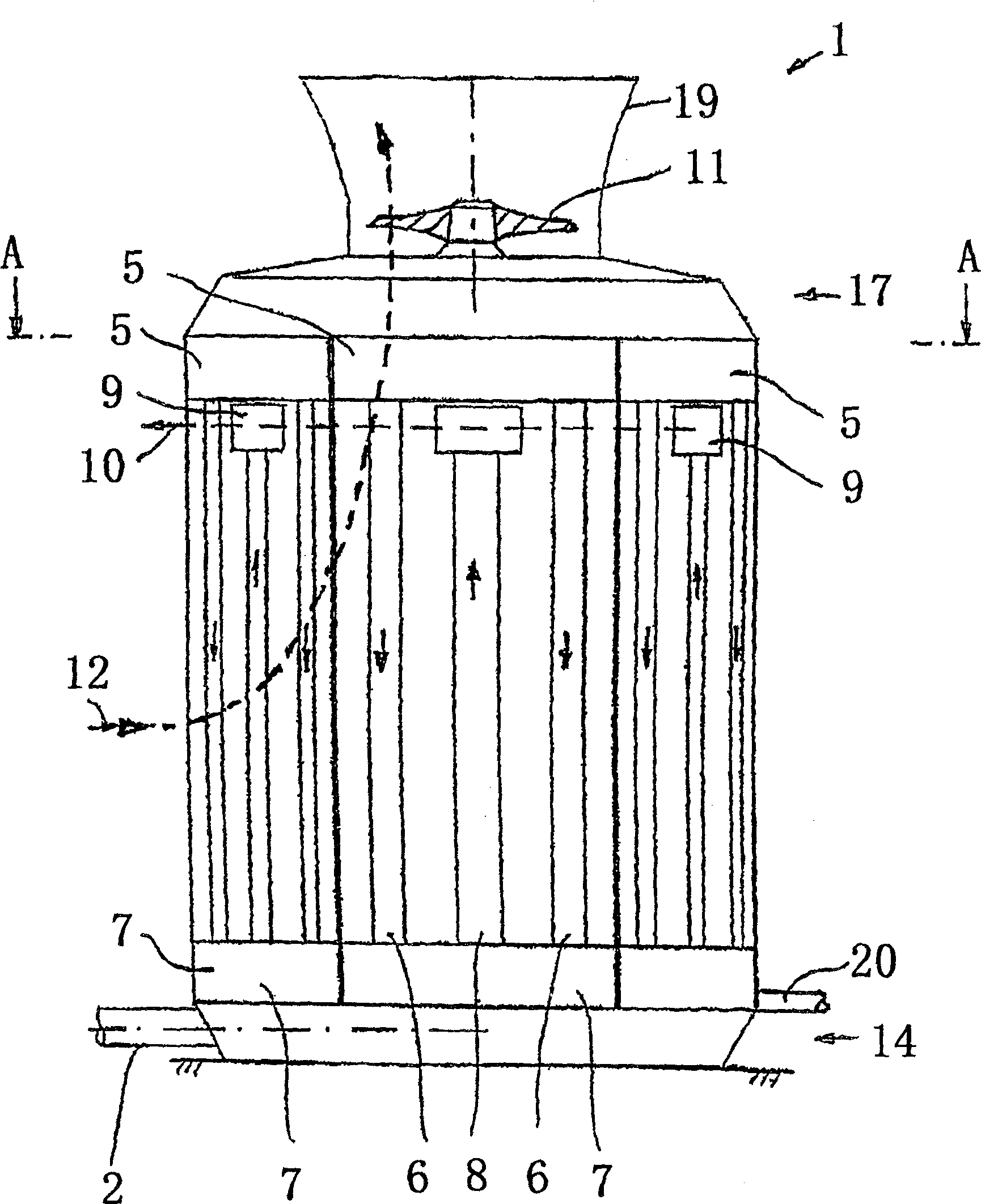 Air condenser