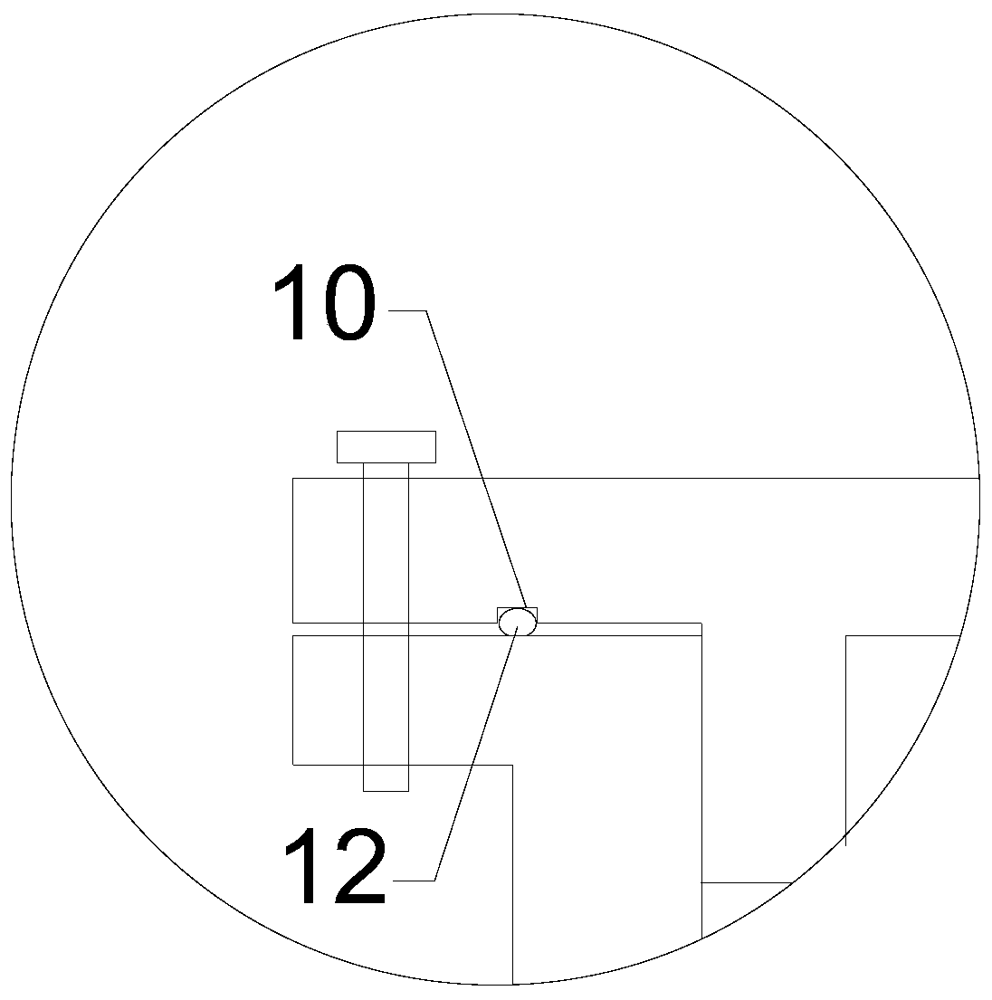 Device and method for measuring external pressure resistance structure response of composite material shell