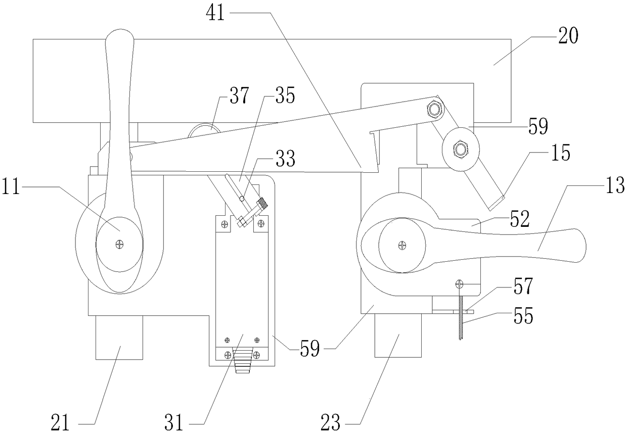 Air-gas linkage device