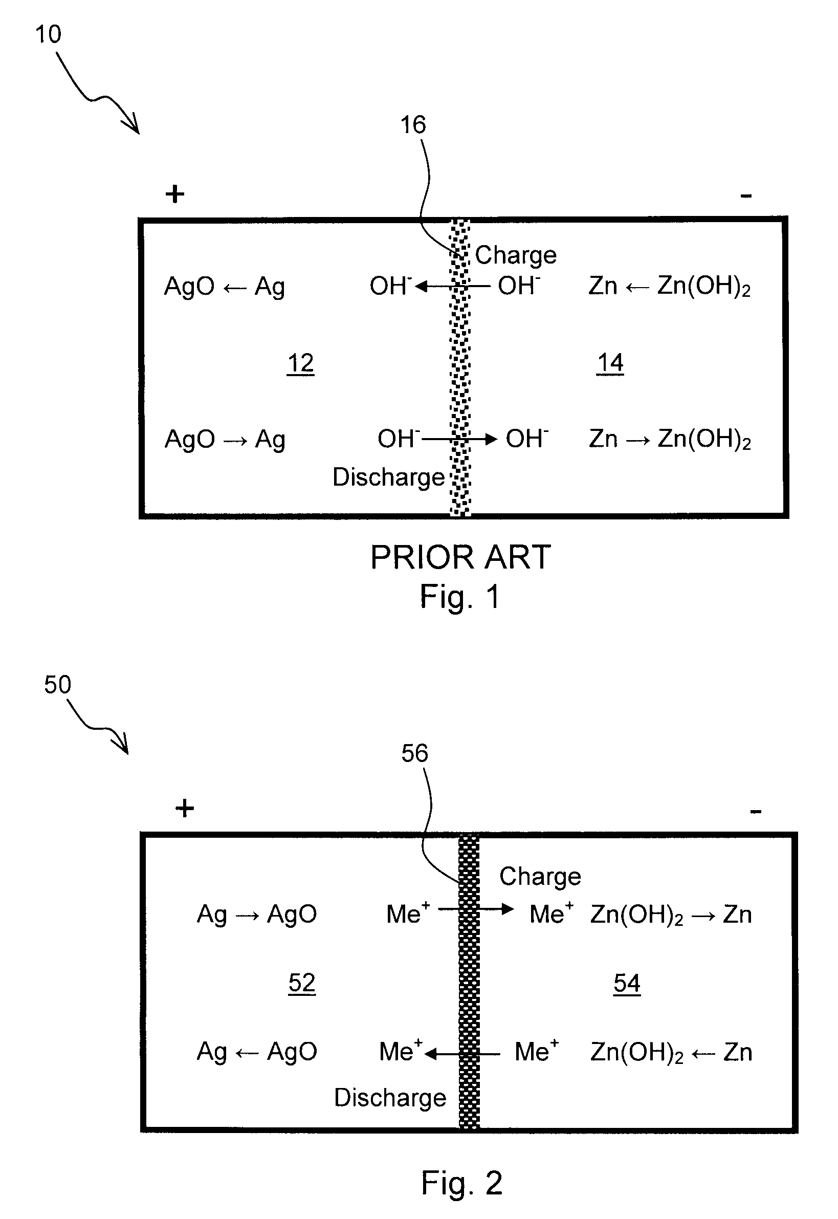 Zinc Anode Battery Using Alkali Ion Conducting Separator