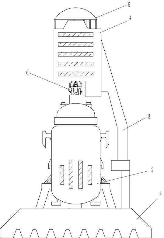 Distillation kettle with buffering function