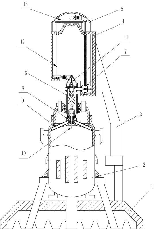 Distillation kettle with buffering function