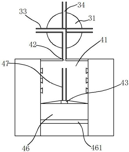 A double-sided shot blasting derusting machine for building steel plates