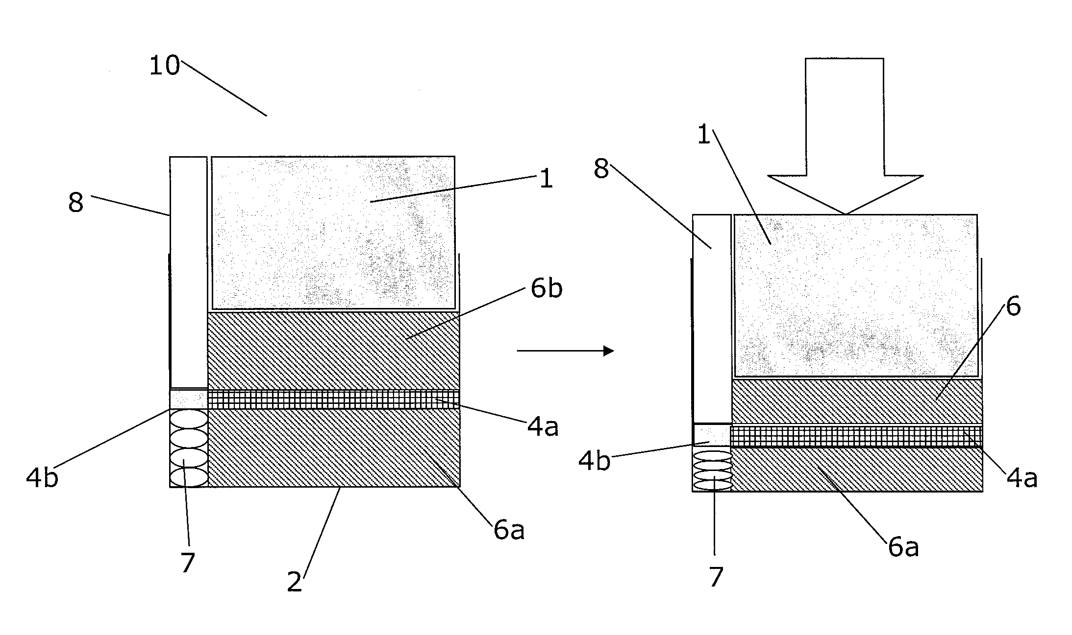 Method and device for producing electrodes for batteries