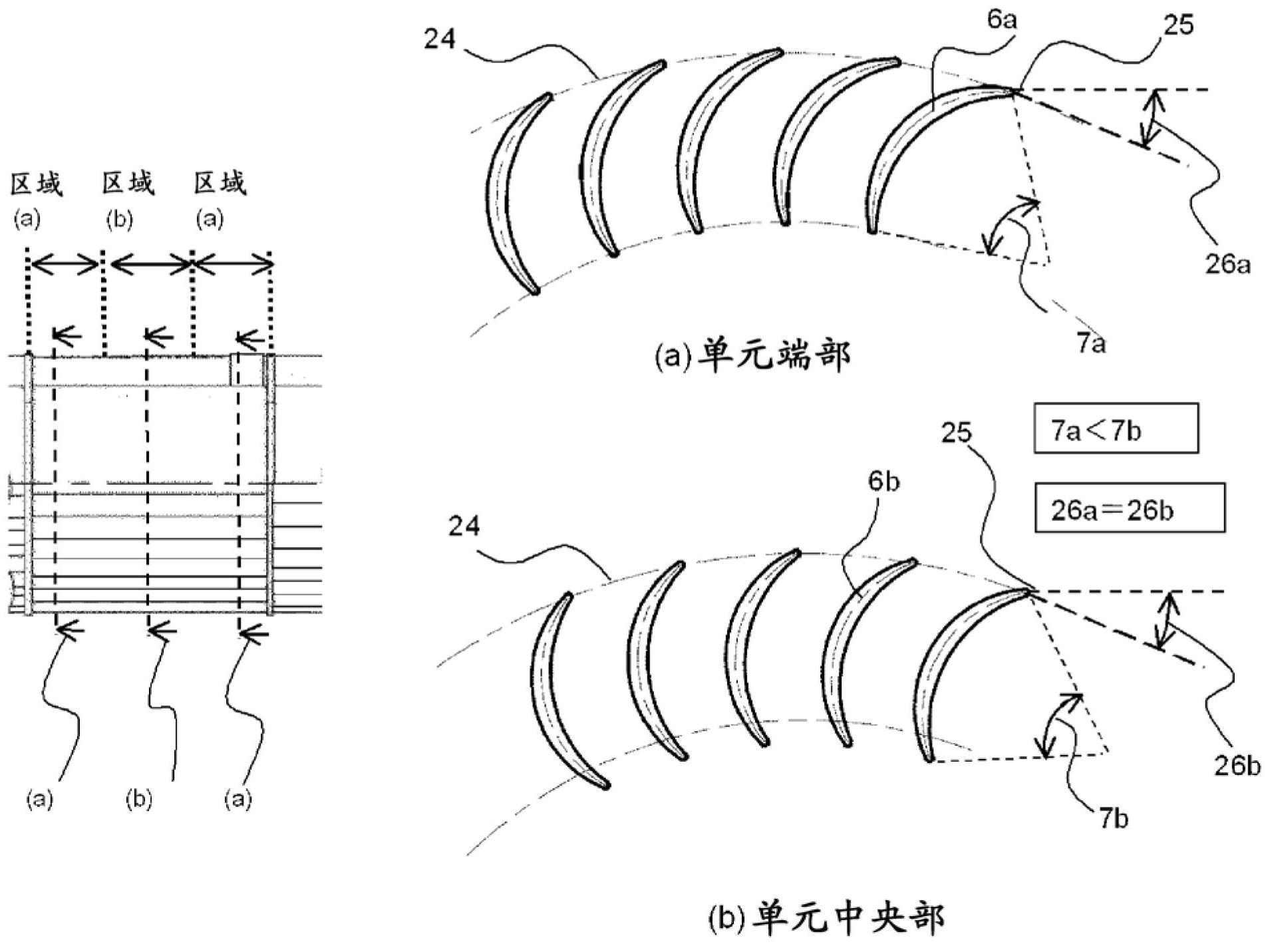 Through-flow fan, air blower, and air conditioner