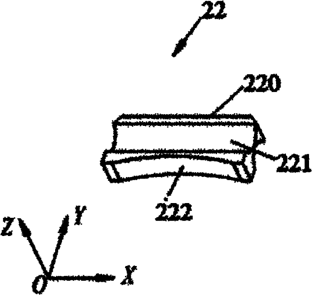 Radial air floatation guide module and photoetching machine motion platform applying same