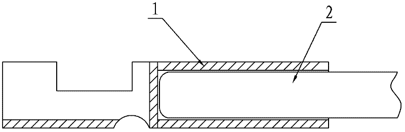 Anti-loosening socket of electrical plug connector of wheel speed sensor