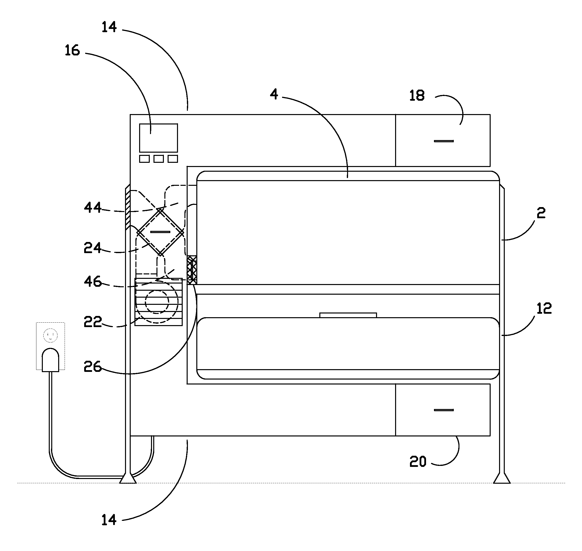 Towel washing and drying appliance