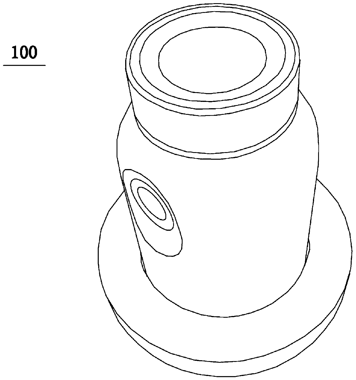 Light guide device and network camera using same