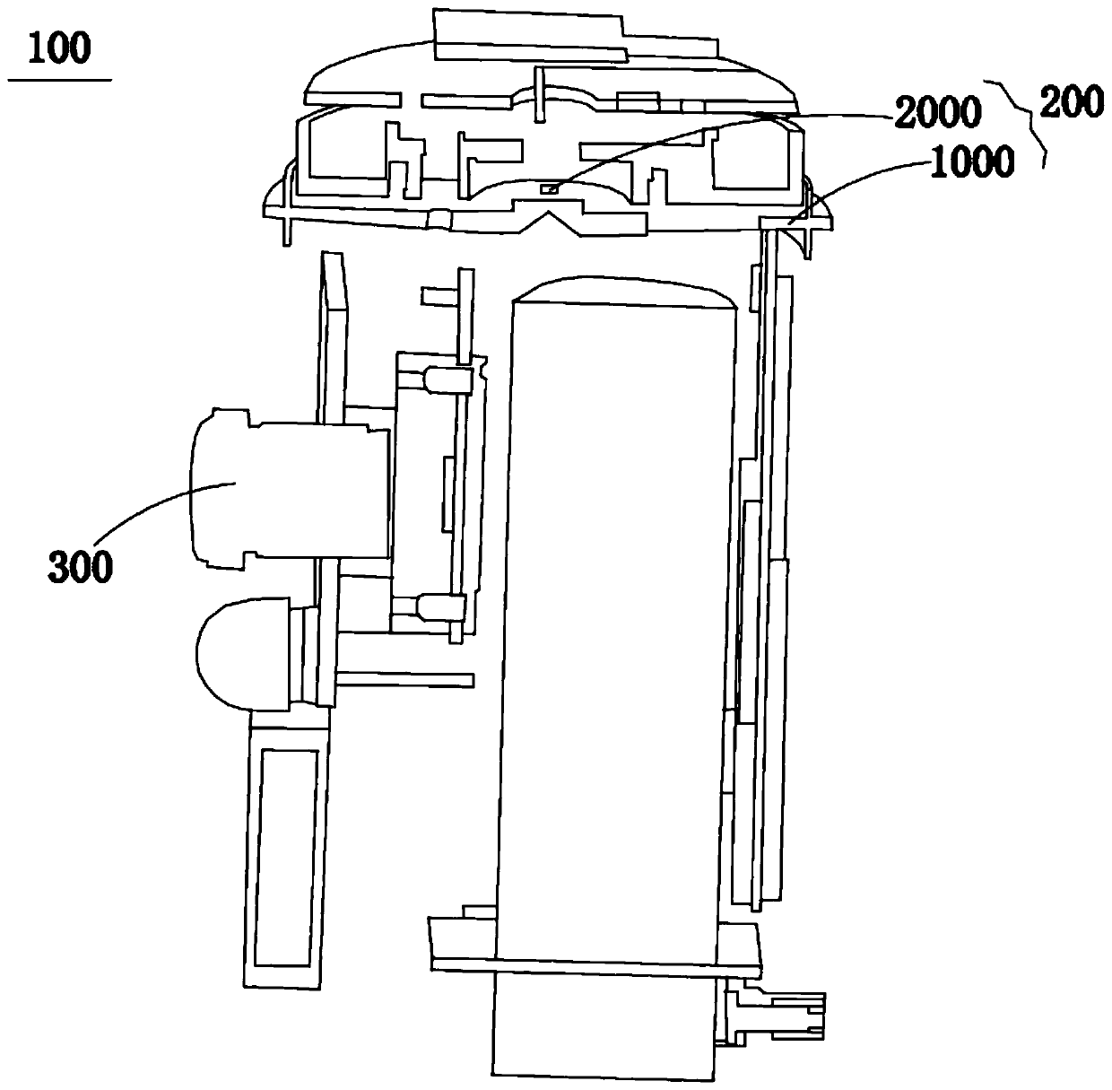 Light guide device and network camera using same