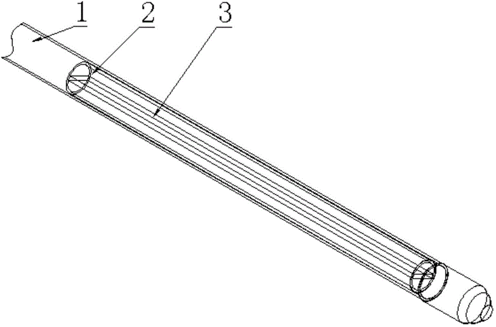 Gas absorbing device for fuel element