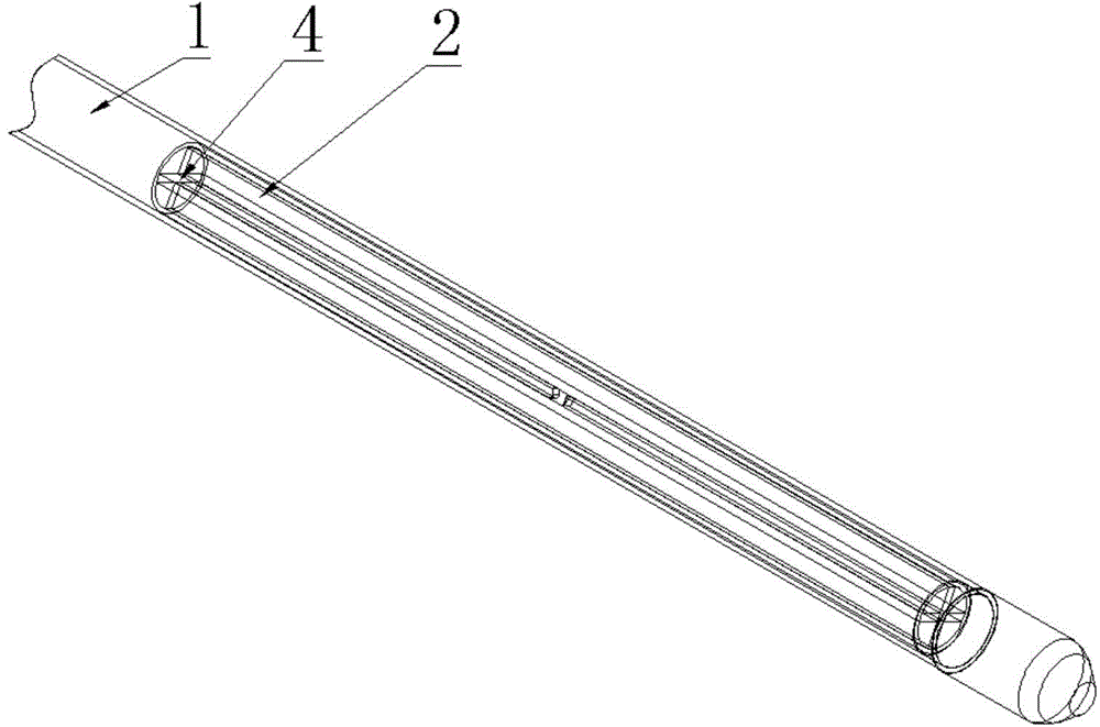 Gas absorbing device for fuel element