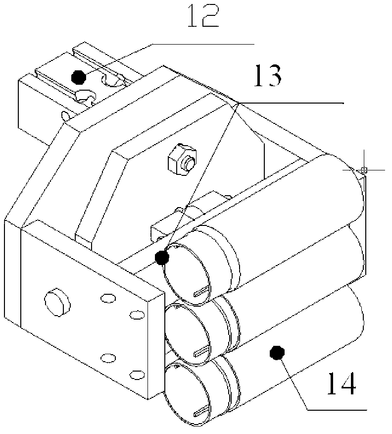 Solid glue stick assembling machine