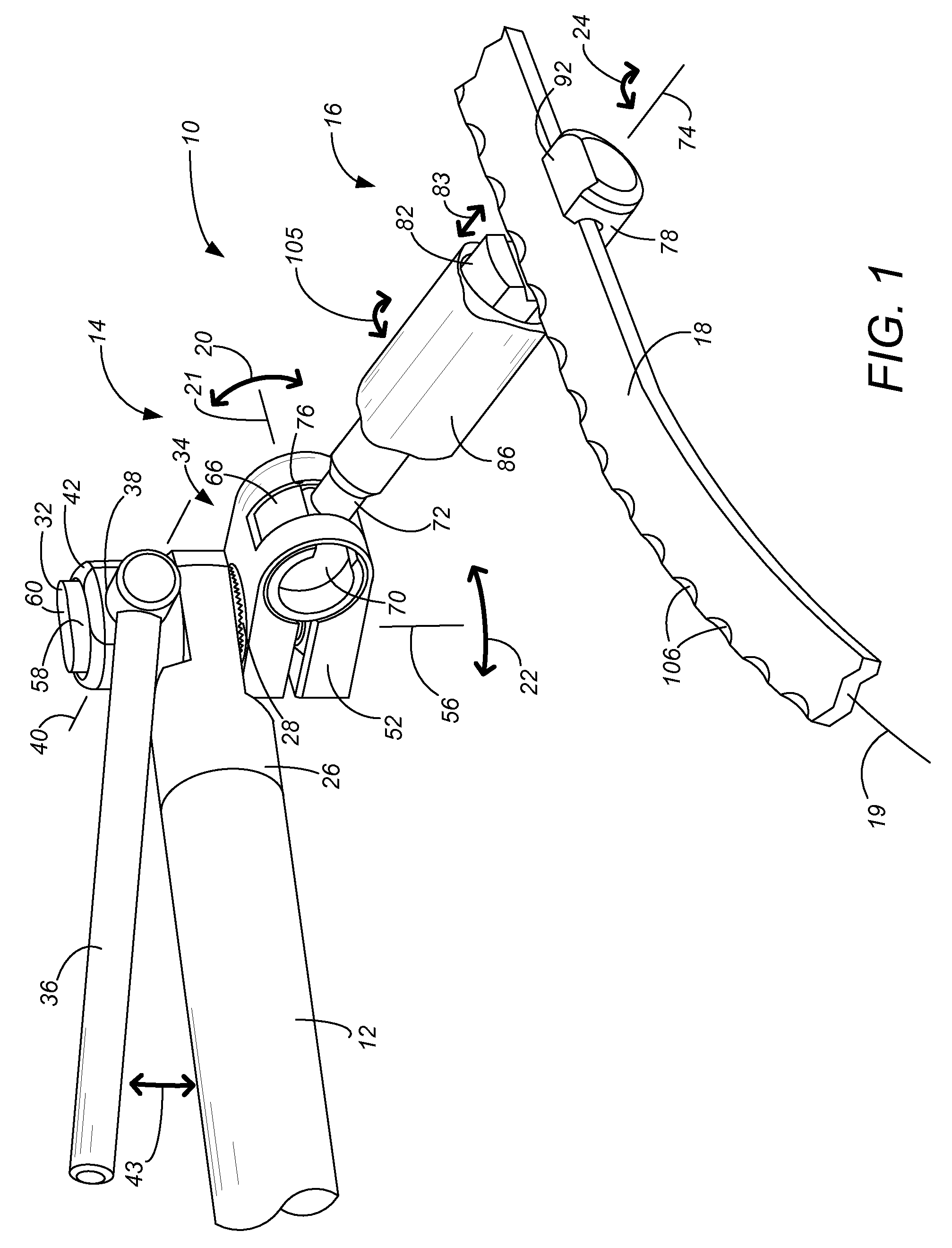 Support Clamp For Retractor Bar Stock Of Generally Rectangular Cross-Section